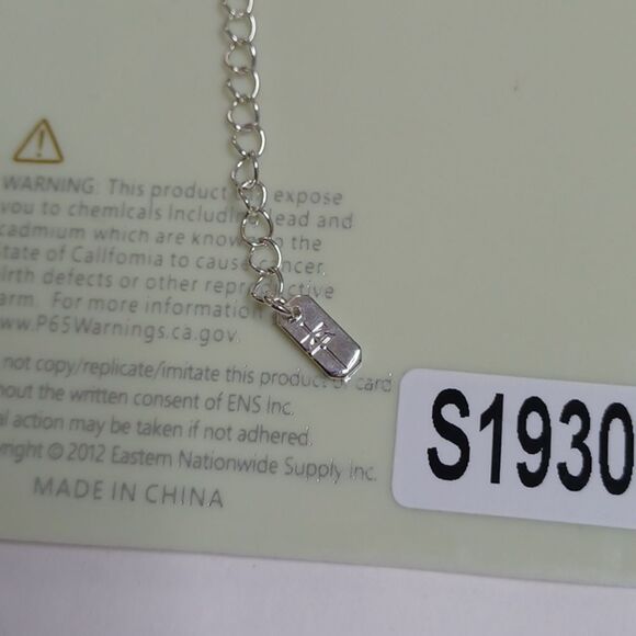 Silver Necklace and Earring Set - Picture 3 of 7